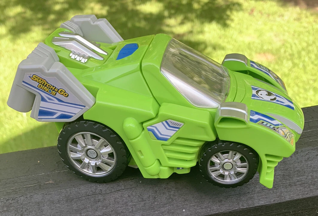 Vtech Switch And Go Dinos The T-Rex Sports Car Action Figure Golden