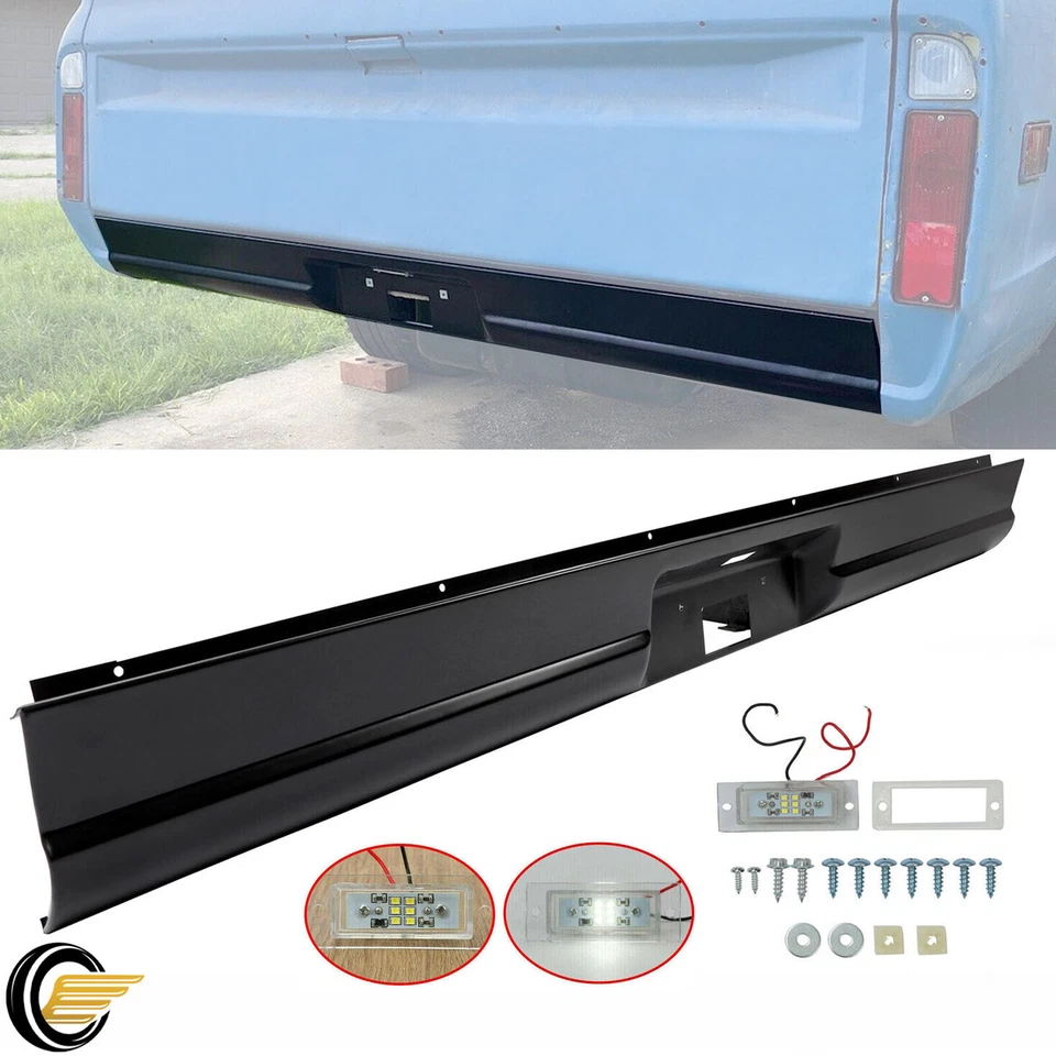 Para camioneta Chevrolet C10 1967-1972 acero antivuelco trasero Fleetside con licencia Foto 2 de 4