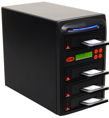 Systor 1:3 SATA 2.5" 3.5" SSD HDD Hard Drive Duplicator & Sanitizer - 9GB/Min