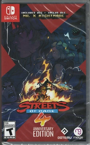 Streets of Rage 4 - Anniversary Edition NSW (Brand New Factory Sealed US Version