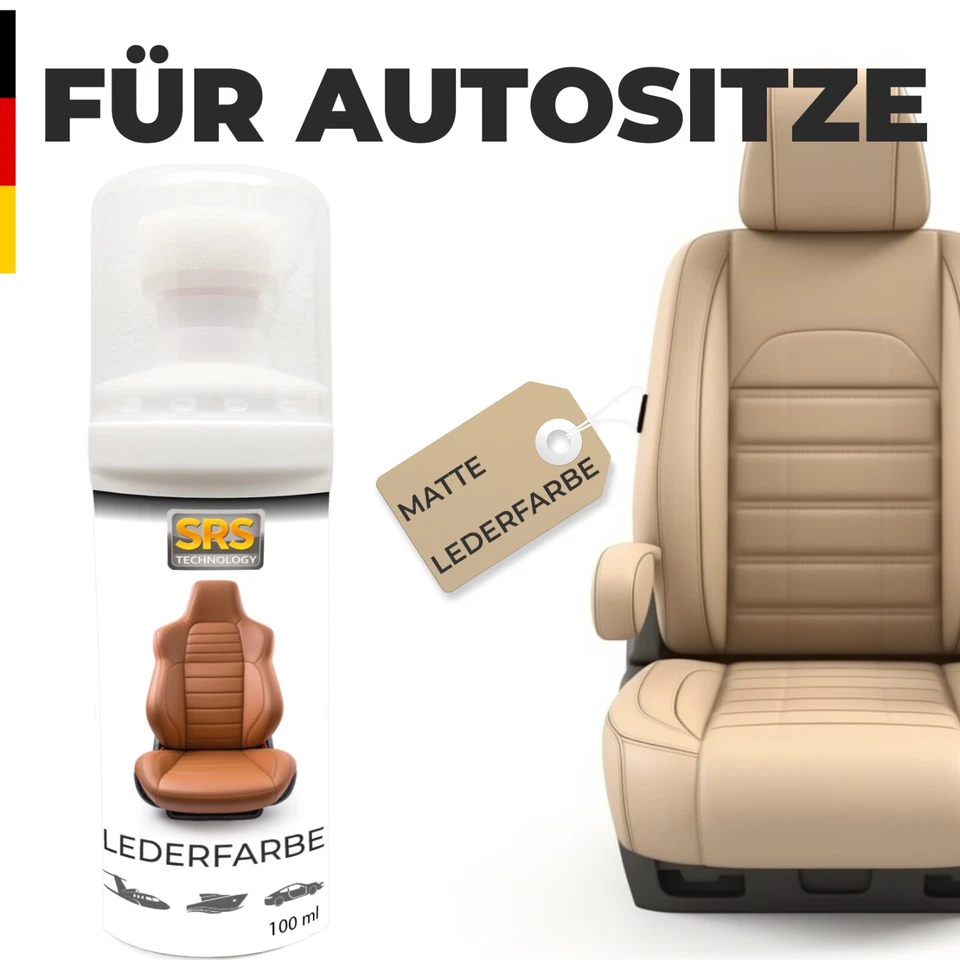 Leather Paint FRESH for M-Benz Nappa Greige Leather and Faux Leather Repair - Image 2 of 4