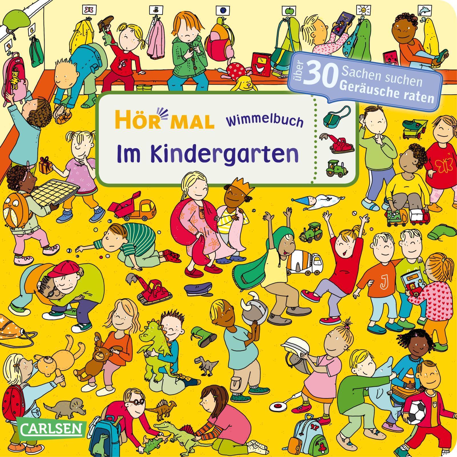 Thumbnail - Hör Mal (soundbuch): Wimmelbuch: Kindergarten, Julia Hofmann