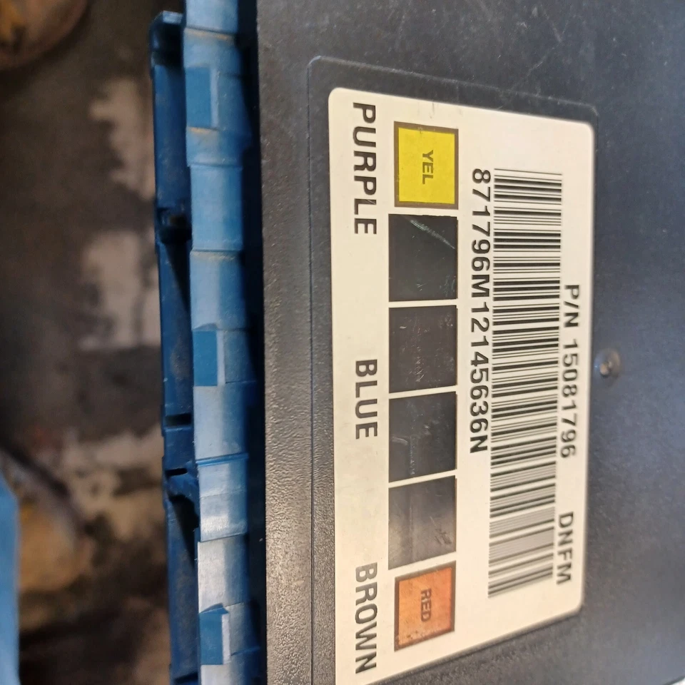 GMC Sonoma S10 2003 Chevy módulo de control de carrocería OEM 15081796 Foto 2 de 4