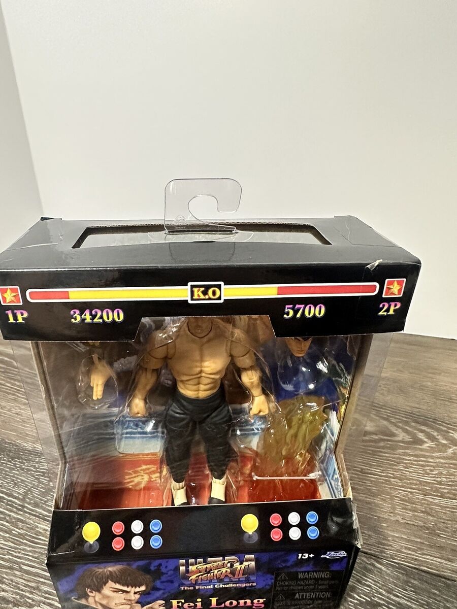 Ultra Street Fighter II FEI LONG 6-Inch Action Figure BY Ultra Street Fighter II FEI LONG 6-Inch Action Figure BY