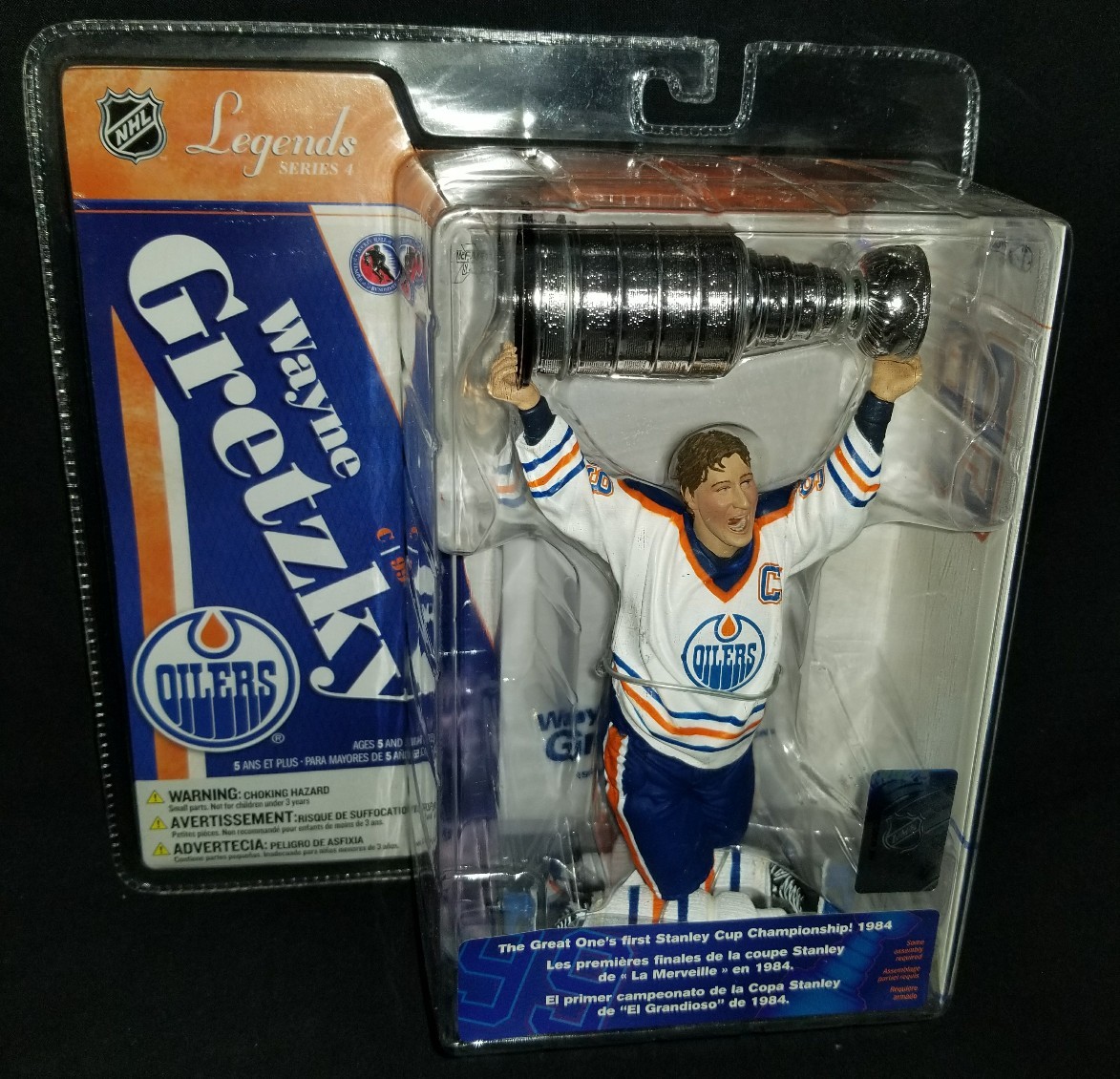 WAYNE GRETZKY マクファーレン フィギュア McFarlane NHL Wayne Gretzky White Jersey 1987 Team Canada 6