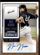 2015 Panini Contenders Nick Neidert Auto Rookie Mariners