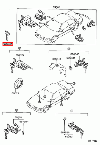 Genuine LandCruiser HZJ79 HZJ78 HZJ77 HZJ76 Levin AE92 Non Chip Blank Key - Picture 12 of 24
