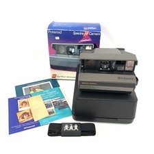 Polaroid Spectra AF Instant Camera With Strap-Case-Box-Manual Tested Works 7918