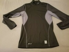 Mens Nike Sweater S Small Black Athletic Gym Workout