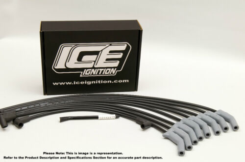ICE PRO 100 9 mm Leads V8 DIY Kit - LS Coils, 45 Deg Coil & 45 Deg Spark Boots - Foto 1 di 3