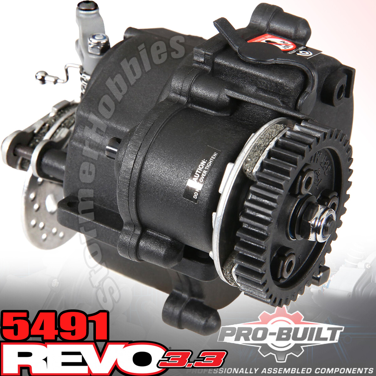 Traxxas Revo 3.3 Complete Transmission 5491 - Pro-Built Factory