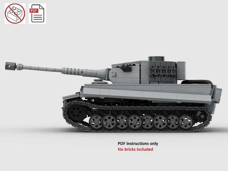 LEGO tank has full interior detailing - Make