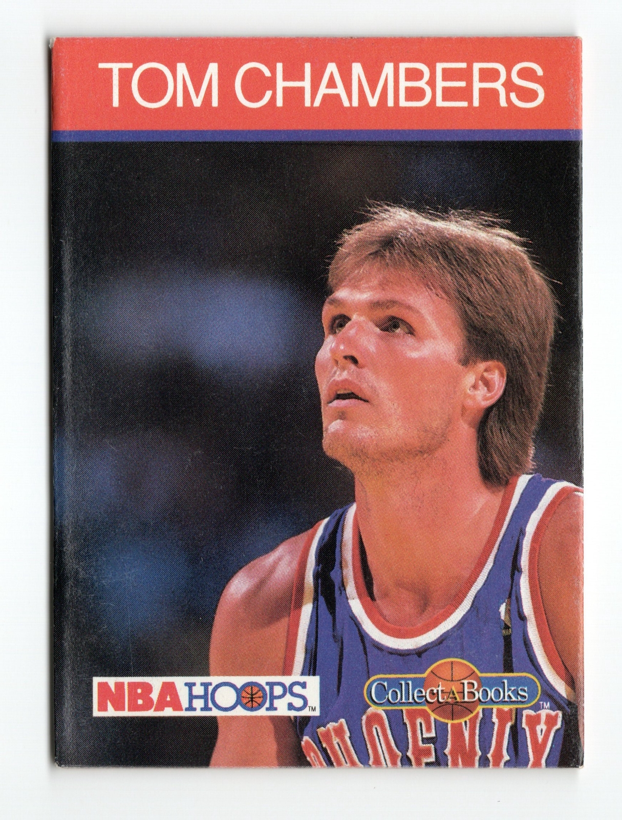 EX- 1990-91 Hoops CollectABooks 2 Tom Chambers Phoenix Suns Card