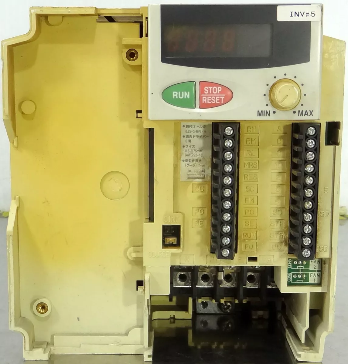 Mitsubishi FR-E540-0. 75K Inverter