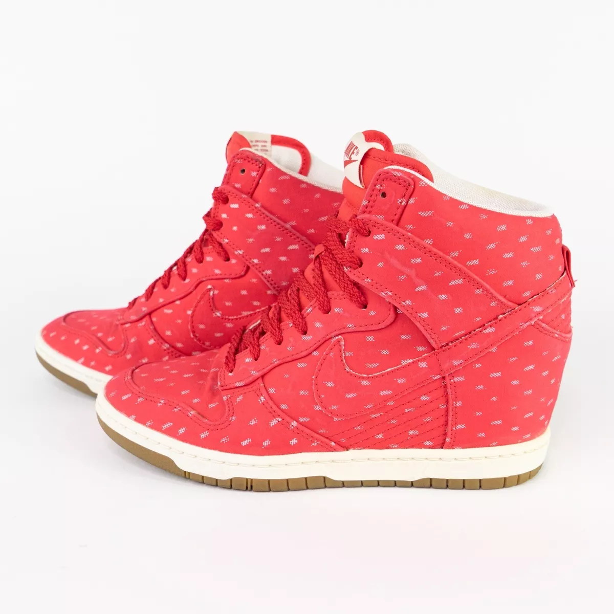 Nike clearance wedges red