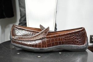 allen edmonds alligator shoes