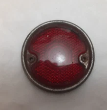 ** ( 1 ) 1930's 1940's Ford Chevy Buick Pontiac Stimsonite Red Glass Lens