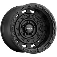 17x10 Satin Black Wheel Vision Tactical 403 5x5 -25