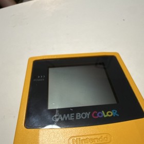 Nintendo Game Boy Color Handheld System CGB-001 Yellow 1998