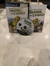 Shrek the Third PS2 2007 Sony PlayStation 2 Complete CIB Tested Authentic