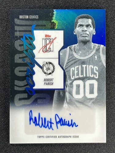 2025 Topps Signature Robert Parish Blue (RAW)