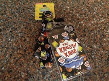 SpongeBob SquarePants Krusty Krab Lanyard ID Badge Holder Bioworld NEW