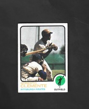 1973 Topps # 50 Roberto Clemente LOW GRADE (filler) Has Creases front and back