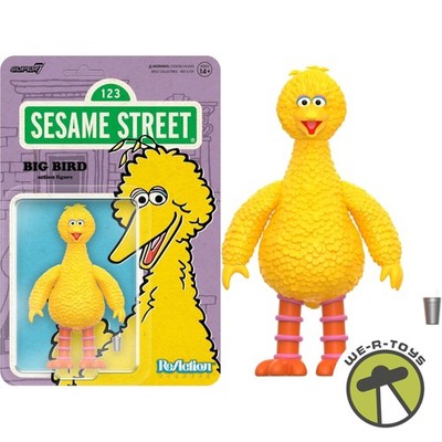 Sesame Street Reaction Wave 3 Big Bird Action Figure Super 7 | eBay
