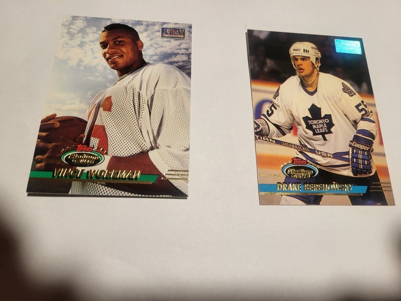 Lot Of 1993 Stadium Club 1st Day Issue Football  + Hockey