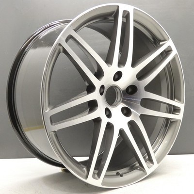 AUDI Q7 S LINE 4L 21 ZOLL ALUFELGE FELGE 10J ET44 DIAMANTSCHLIFF 4L0601025L ORIGINAL X1