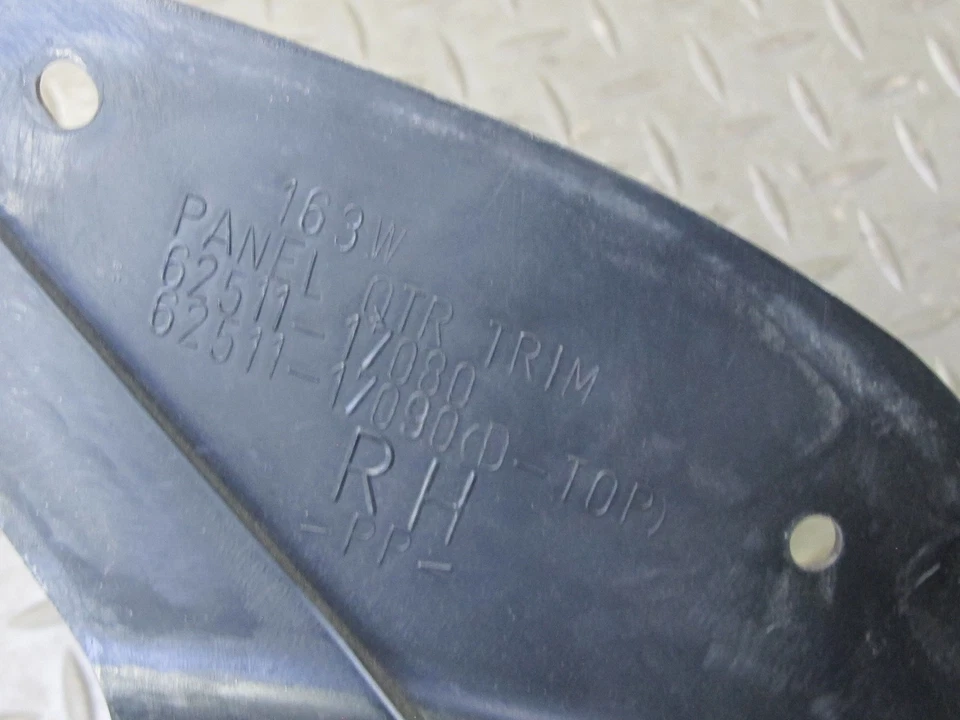 00-05 TOYOTA MR2 SPYDER ZZW30L JUEGO DE 2 INTERIORES B PILAR MOLDURA CUBIERTA PANEL OEM Foto 2 de 4