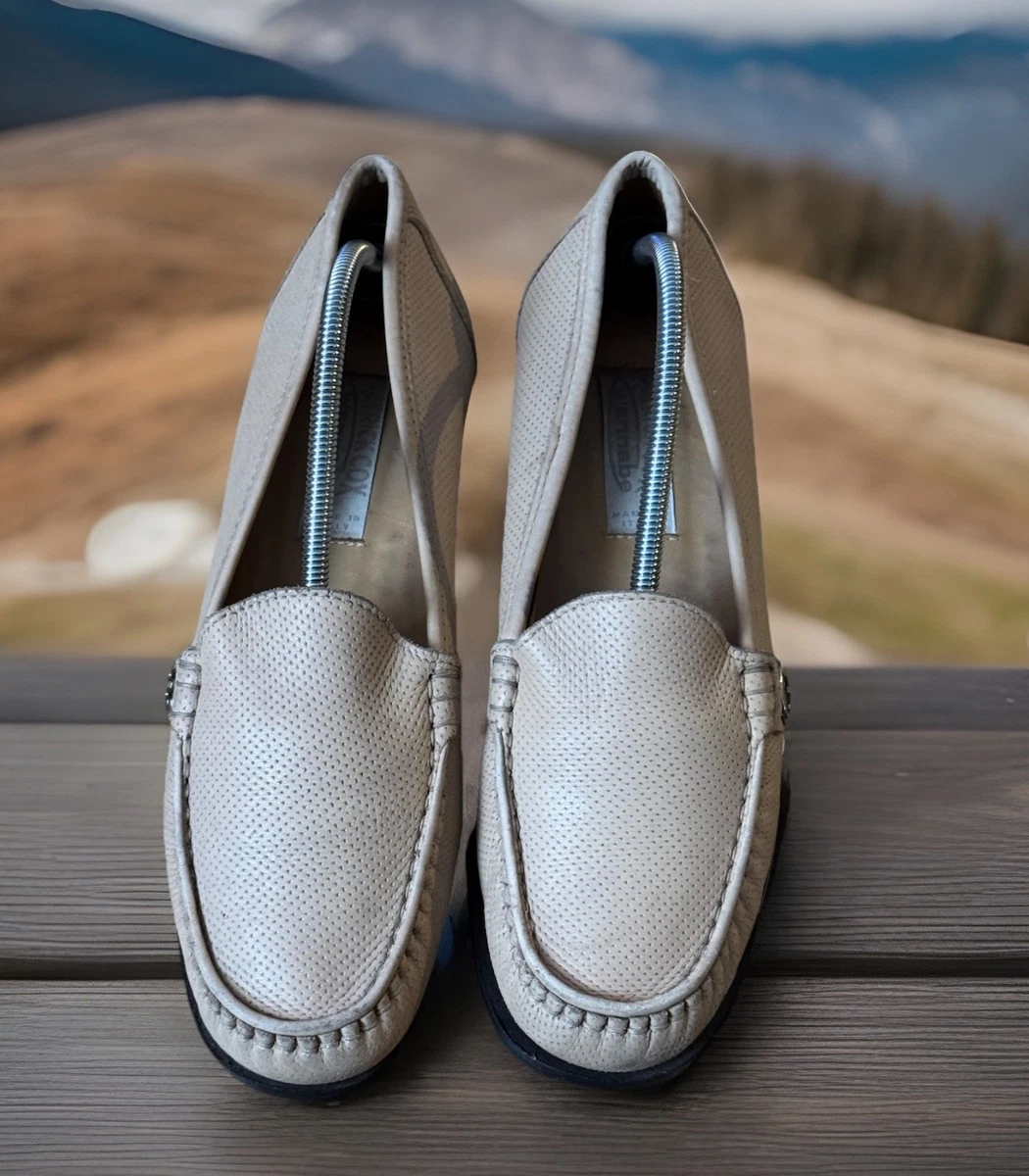 Mocassins Patrick Cox En Cuir Beige - Taille 42 (UK 8) - Neuf Avec Boîte D'origine