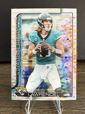 2025 Topps Chrome - Trevor Lawrence Pulsar Refractor #138 - Jaguars