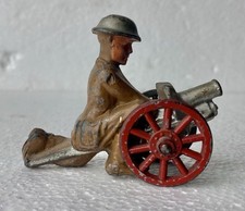 Manoil Anti Tank Gun Squared Shield. M103/78.