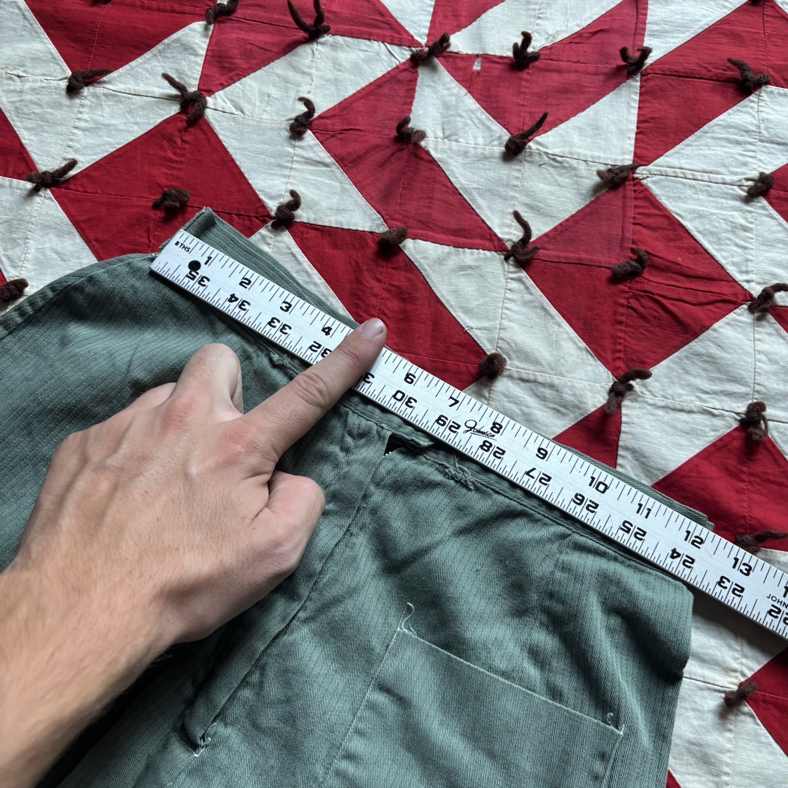 Vintage 1950s 60s Green Shorts Women’s Athletic As Is Rockabilly