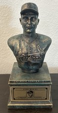 STAN MUSIAL 2003 UD Portraits BRONZE BUST Statue HOF St. Louis Cardinals RARE