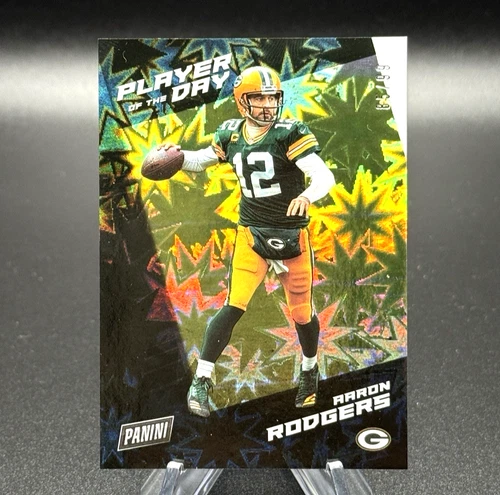 2025 Panini Aaron Rodgers Green (Raw)
