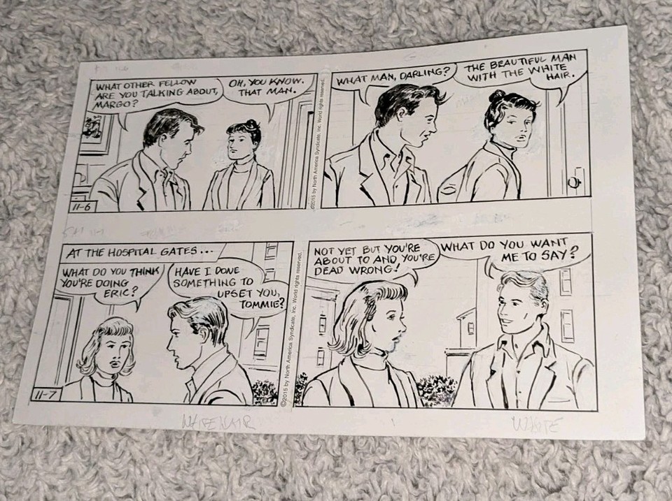 Frank Bolle Apartment 3-G 2014 Original Daillies Comic Cartoon Artwork Comic Art