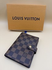 Louis Vuitton Damier Ebene Agenda PM Ring Planner Cover w/ Box CAO176