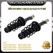2 Stück STOßDÄMPFER FEDERBEIN KOMPLETT VORNE FÜR VW GOLF 4 1J 1.4 1.6 1.8 