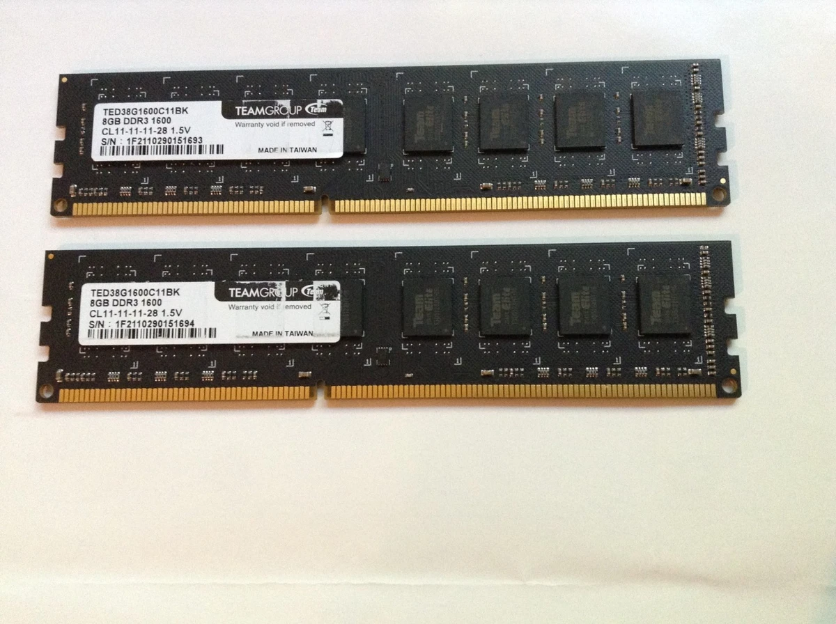 16gb Ddr3 Ram 2x8 for sale | eBay