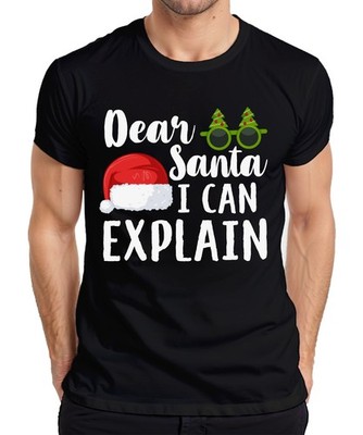 Dear Santa I Can Explain Weihnachtsspruch - Weihnachten Weihnachtsgeschenk Chris