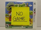 *NO GAME* Poochy & Yoshi's Woolly World (Nintendo 3DS, 2017) Case + Insert