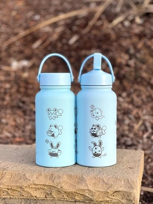 Azurill Marill Azumarill Water Bottle Engraved Waterbottle, Marill Evolution - Image 1 of 4