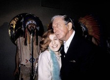 Sarah Jessica Parker Ray Bolger at Bill Bogg's Thanksgiving Party - Old Photo 1