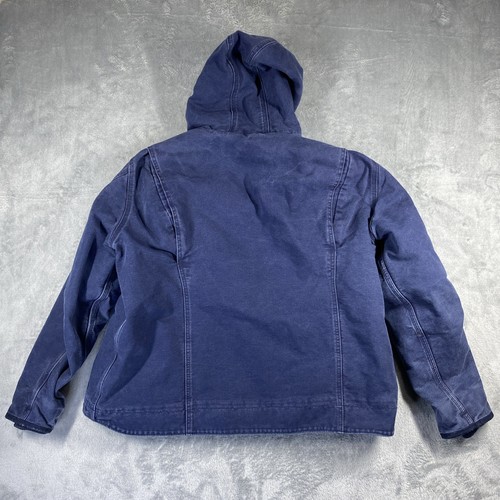 Carhartt Duck Jacke Sherpa gefüttert Damen Größe XXL 20 Faded Distressed 104292 - Bild 14 von 17