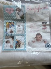 Baby Sleepyhead Deluxe Plus Pod 0-8 Months in White (COLLECTION ONLY)