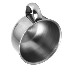 Stainless Steel Metal Shaving Mug Bowl Cup Shaver Cleansing Foam Tool