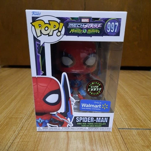 Funko Pop! Vinyl: Marvel - Spider-Man (Chase) (GITD) - (WMT) (Exclusive)