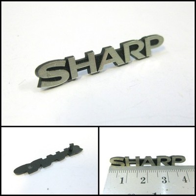 Genuine SHARP Audio Equipment Badge Logo Emblem (40mm)